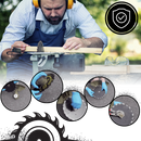 Scie circulaire pour coupe-bordures en acier à grande vitesse