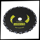 Scie circulaire pour coupe-bordures en acier à grande vitesse