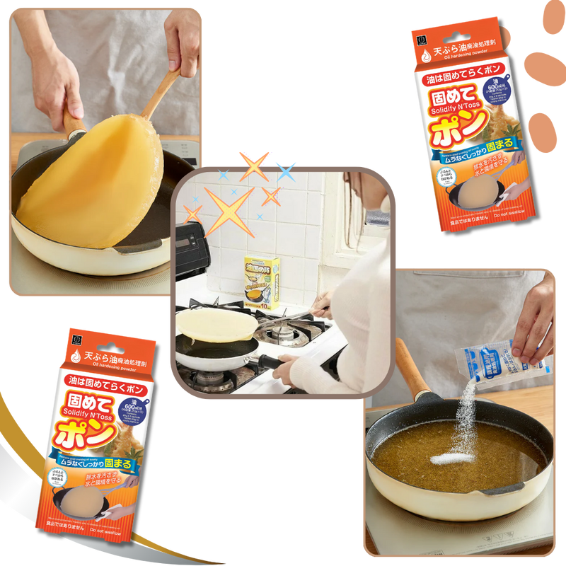 Solidifiant d'huile de friture