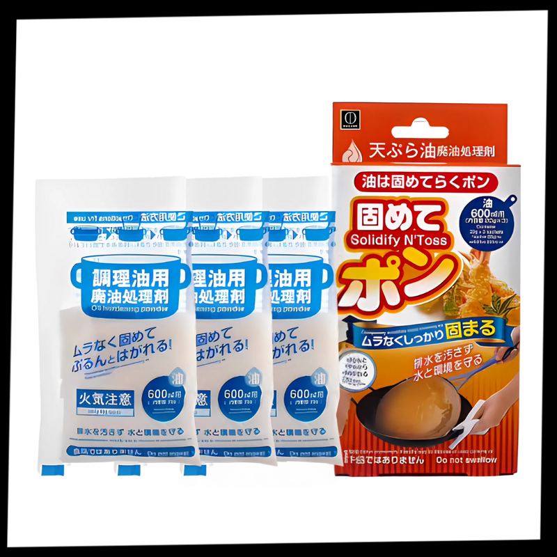 Solidifiant d'huile de friture