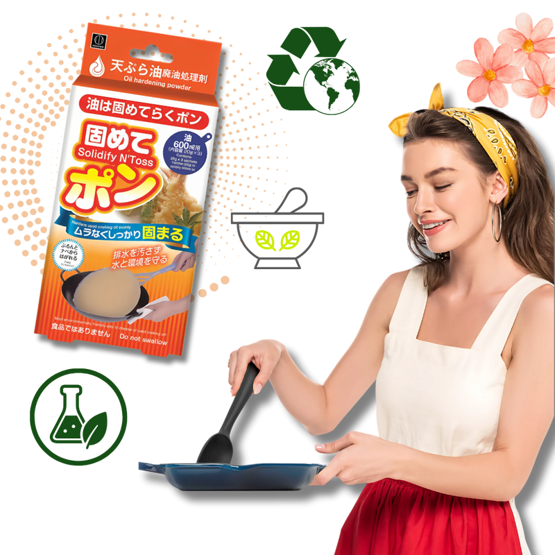 Solidifiant d'huile de friture