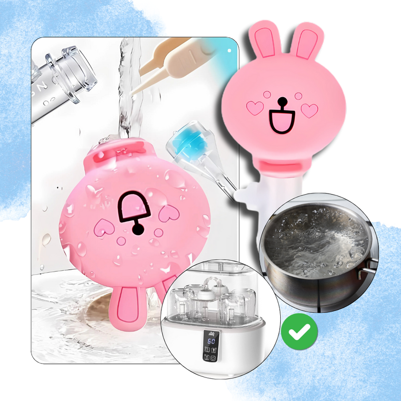 Aspiration nasale hygiénique en silicone