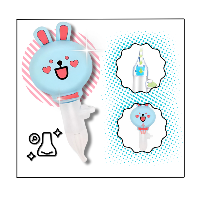 Aspiration nasale hygiénique en silicone