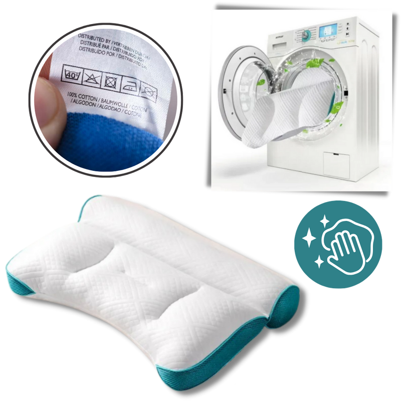 Oreiller de soutien cervical hypoallergénique