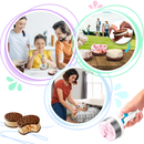 Cuillère à Cylindres de Crème Glacée