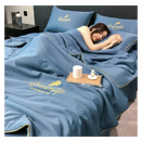 Housse de couette en soie glacée douce