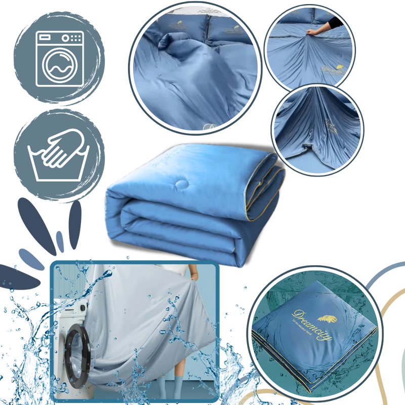 Housse de couette en soie glacée douce