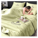 Housse de couette en soie glacée douce