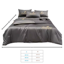 Housse de couette en soie glacée douce