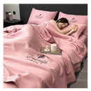 Housse de couette en soie glacée douce