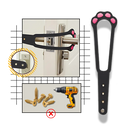 Loquet de porte innovant pour chats