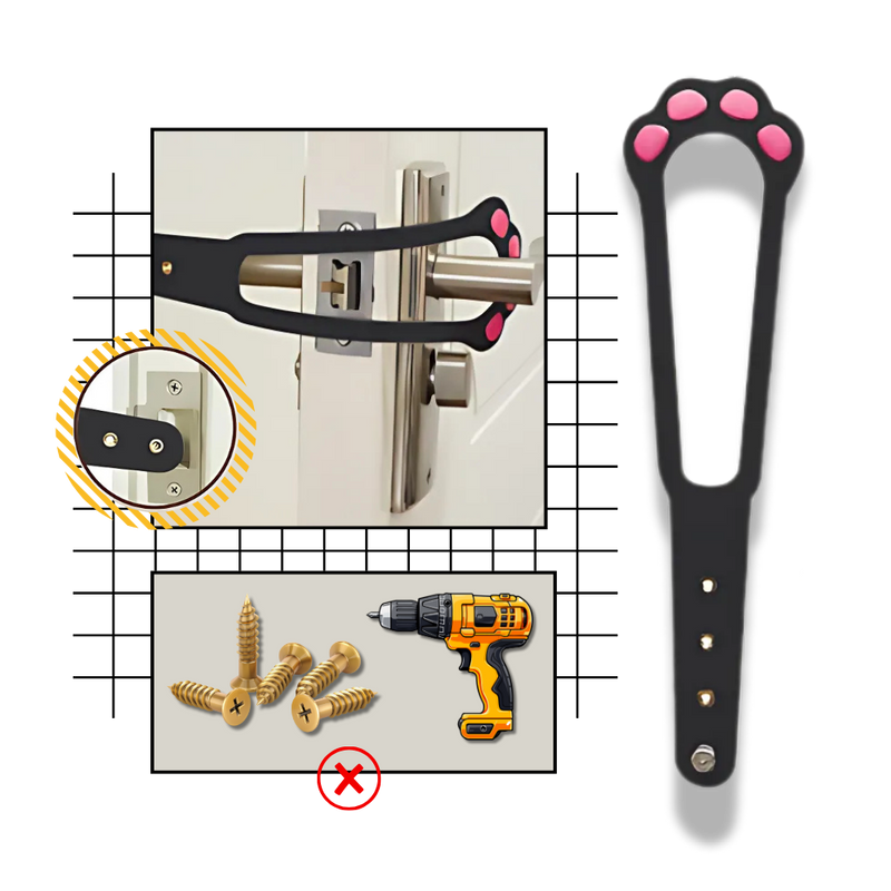 Loquet de porte innovant pour chats