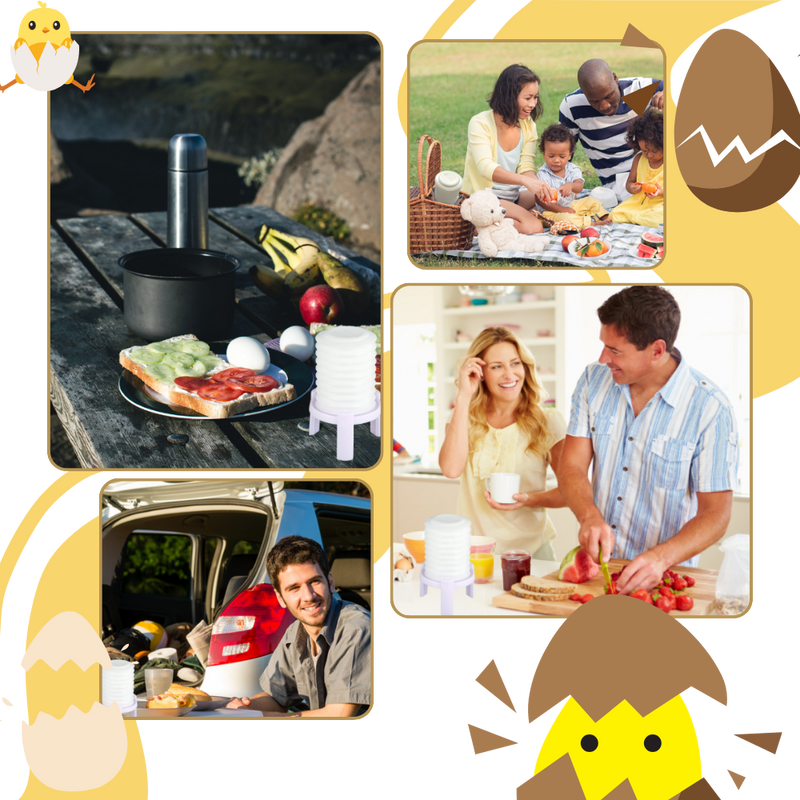 Peleur instantané de coquilles d'oeufs