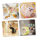 Tunnel compact interactif pour chats