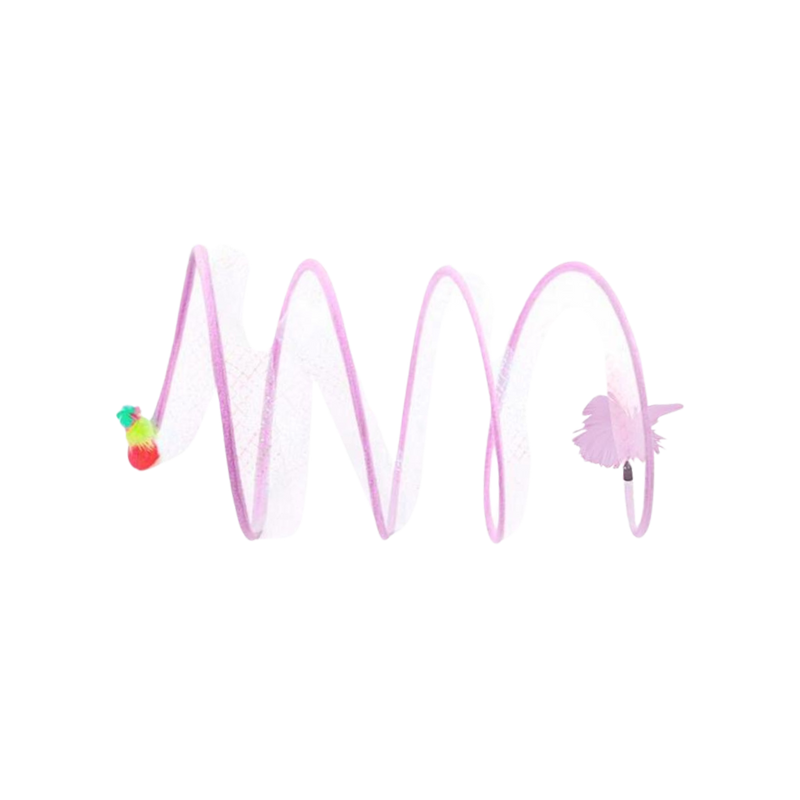 Tunnel compact interactif pour chats