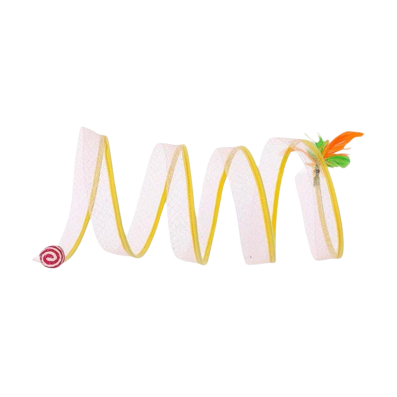 Tunnel compact interactif pour chats