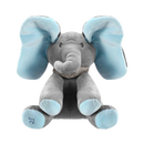 Peluche éléphant cache-cache interactif