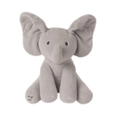 Peluche éléphant cache-cache interactif