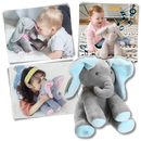 Peluche éléphant cache-cache interactif