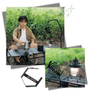 Support en fer pour spirale anti-moustique