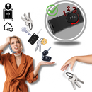 Serrure d'armoire sans clé à installation rapide