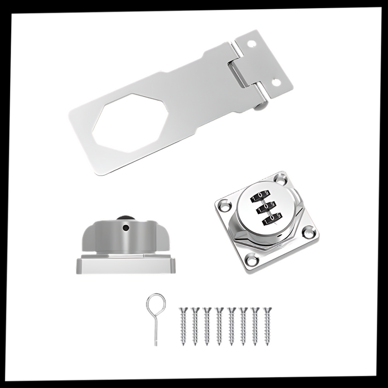 Serrure d'armoire sans clé à installation rapide