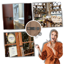 Serrure d'armoire sans clé à installation rapide