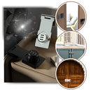 Serrure d'armoire sans clé à installation rapide