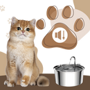 Fontaine pour chats à grande capacité