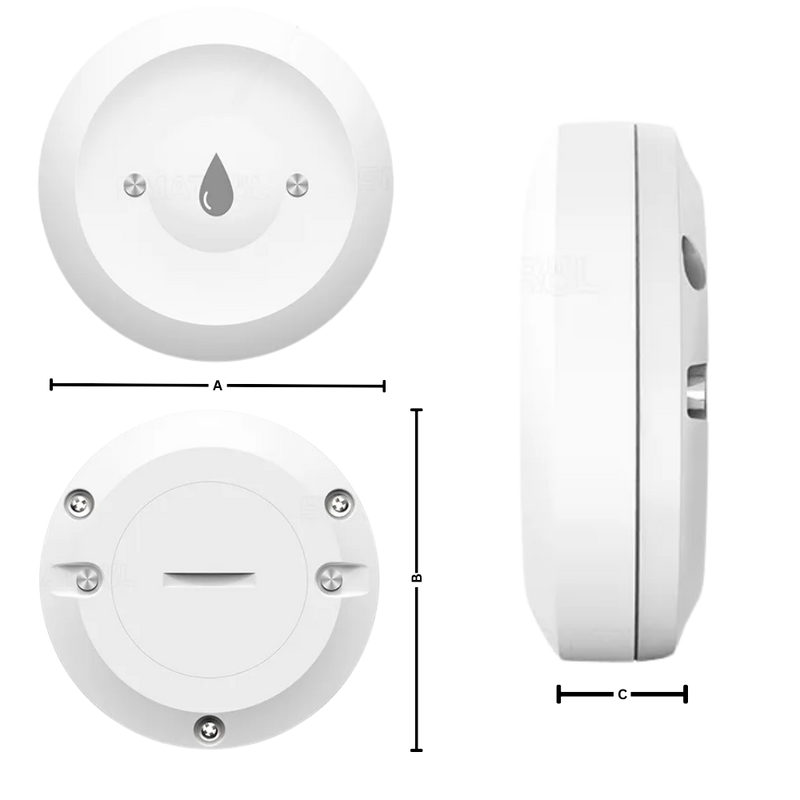 Capteur de fuite d'eau sans fil