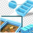Récipient à couvercle étanche pour soupes