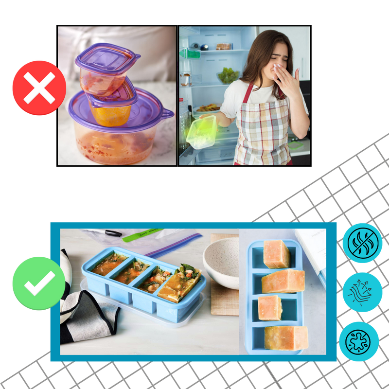 Récipient à couvercle étanche pour soupes