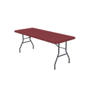 Nappe rectangulaire en cuir d'agneau