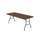 Nappe rectangulaire en cuir d'agneau