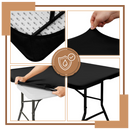 Nappe rectangulaire en cuir d'agneau