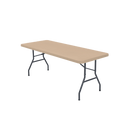 Nappe rectangulaire en cuir d'agneau