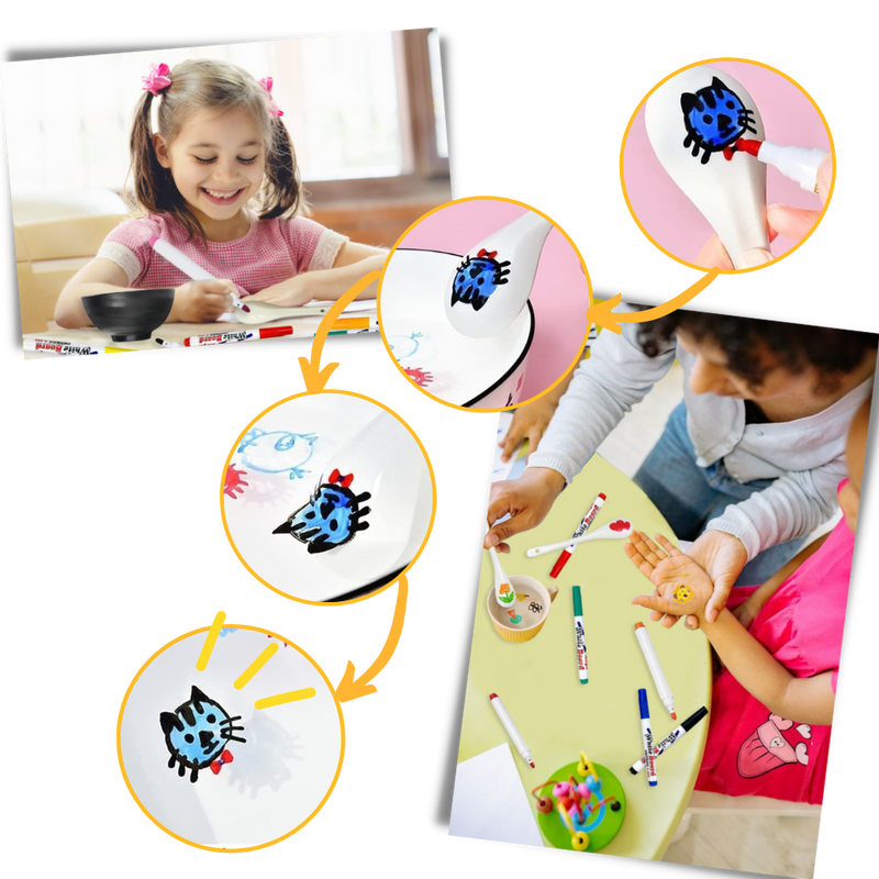 Set de stylos de peinture à l'eau