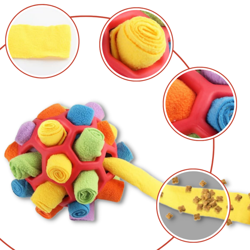 Balle à priser et de stimulation mental pour chiens