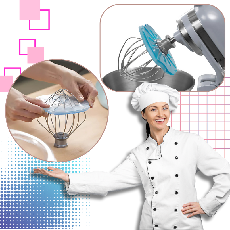 Couvercle et Racloir Anti-Projections pour fouet