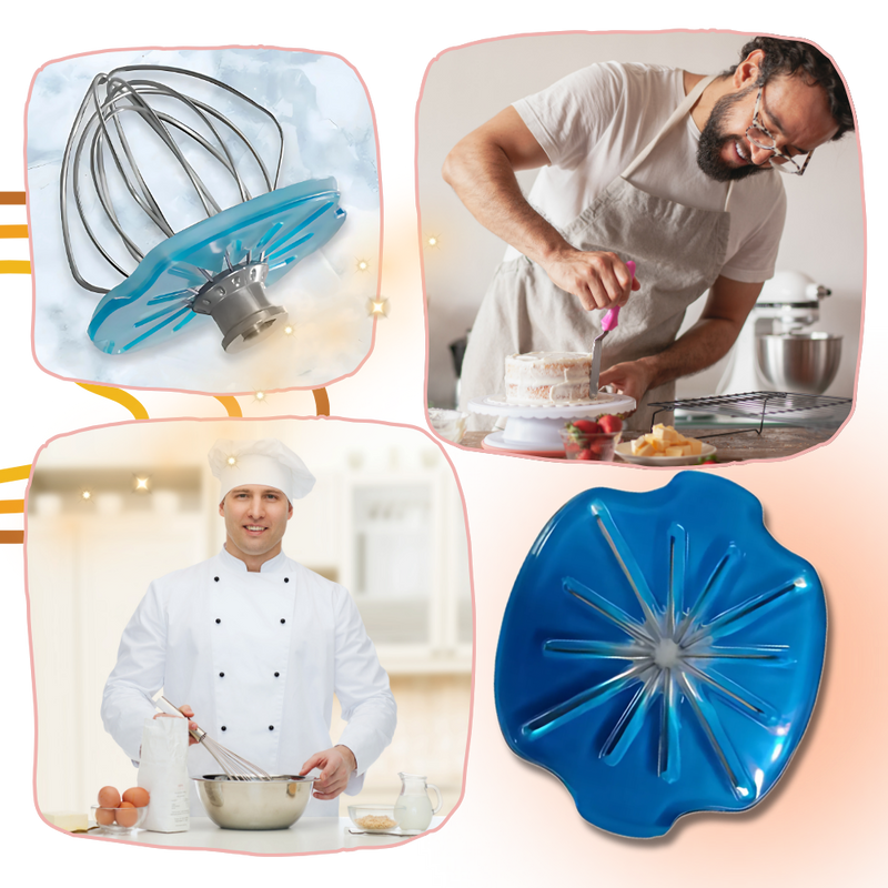 Couvercle et Racloir Anti-Projections pour fouet