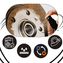 Spray antirouille et lubrification des métaux