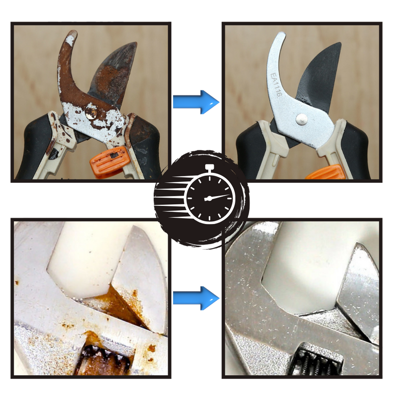 Spray antirouille et lubrification des métaux