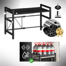 Étagère surélevée pour micro-ondes