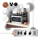 Étagère surélevée pour micro-ondes