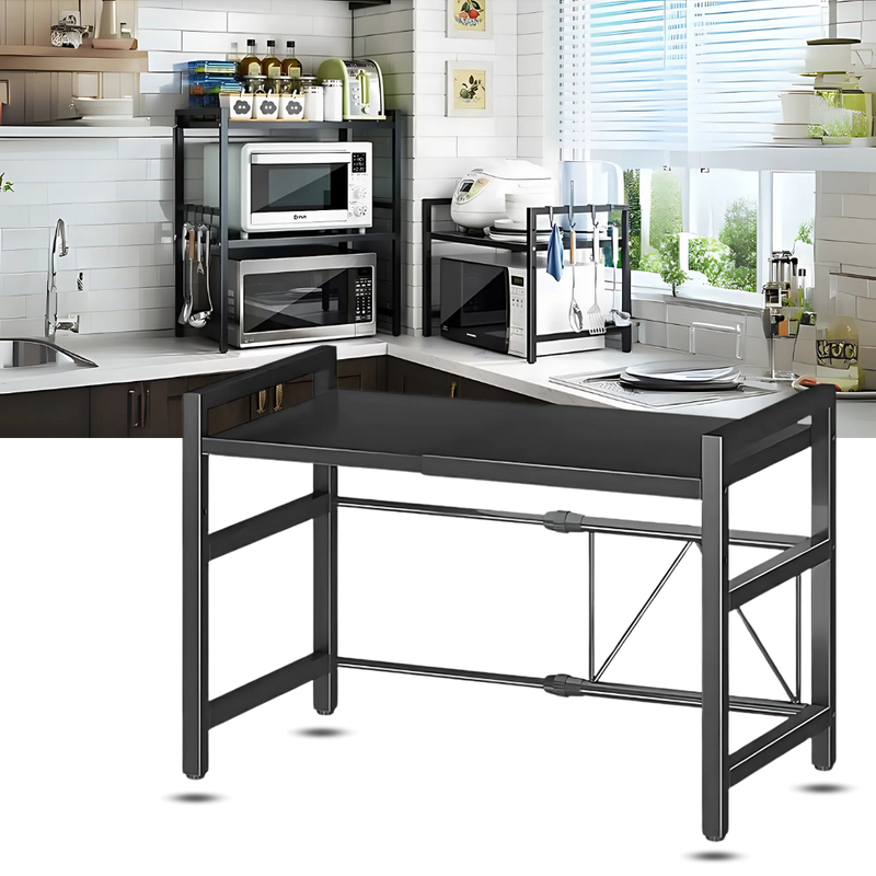 Étagère surélevée pour micro-ondes