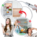 Kit de nettoyage du réfrigérateur pour la réduction des moisissures