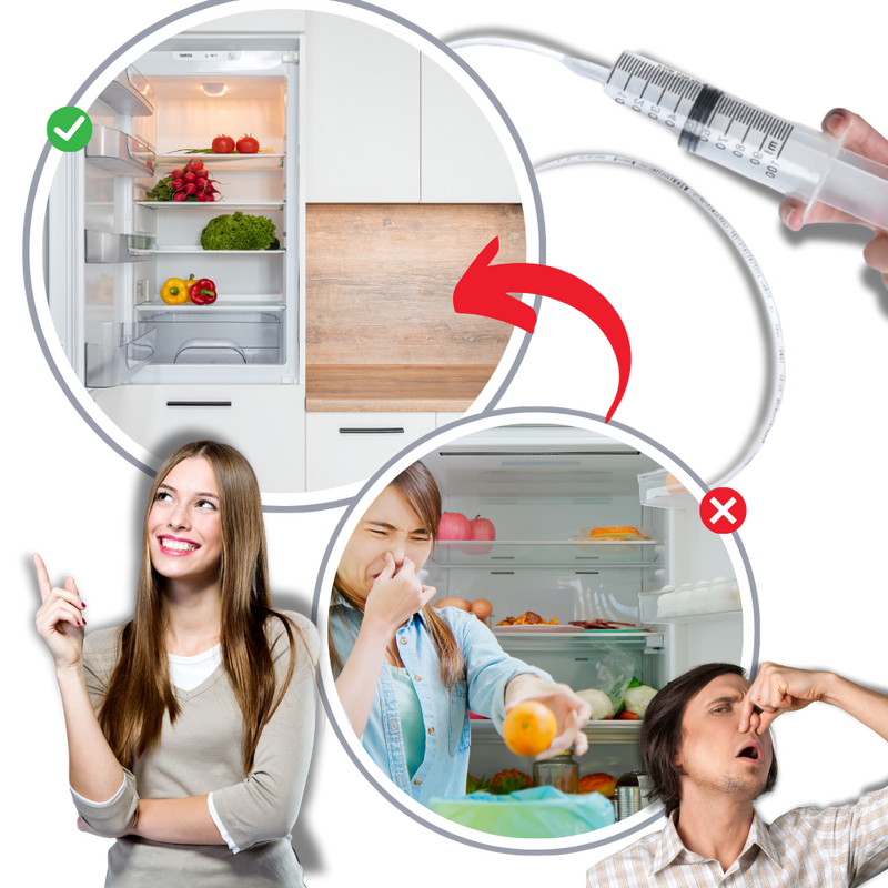 Kit de nettoyage du réfrigérateur pour la réduction des moisissures