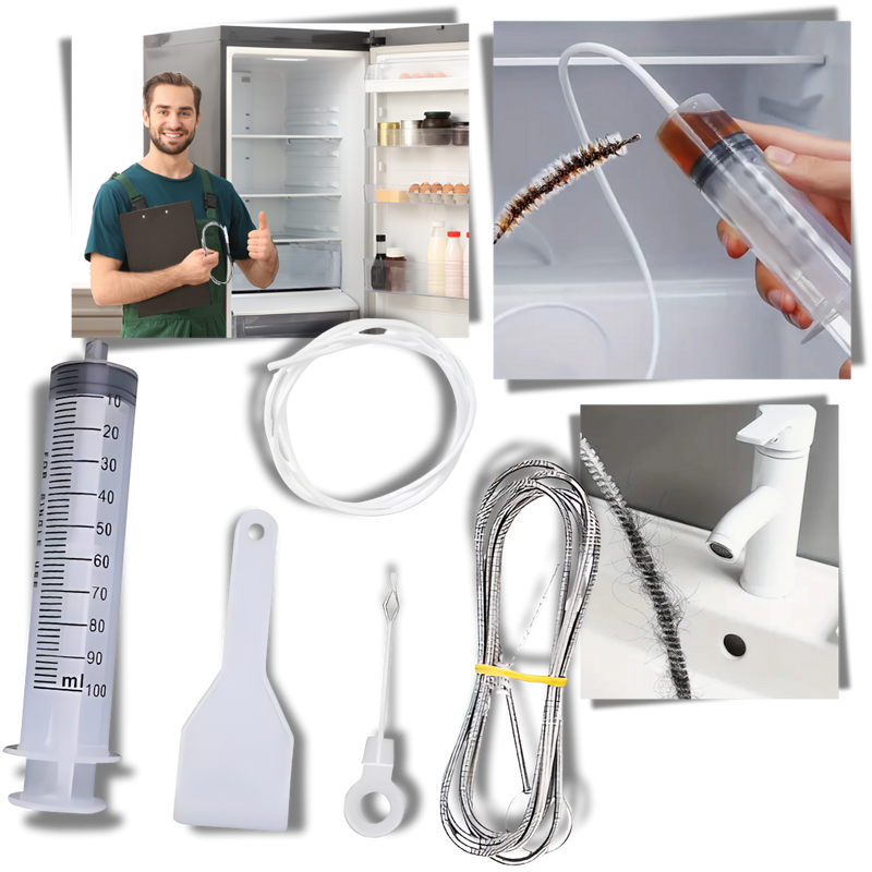 Kit de nettoyage du réfrigérateur pour la réduction des moisissures