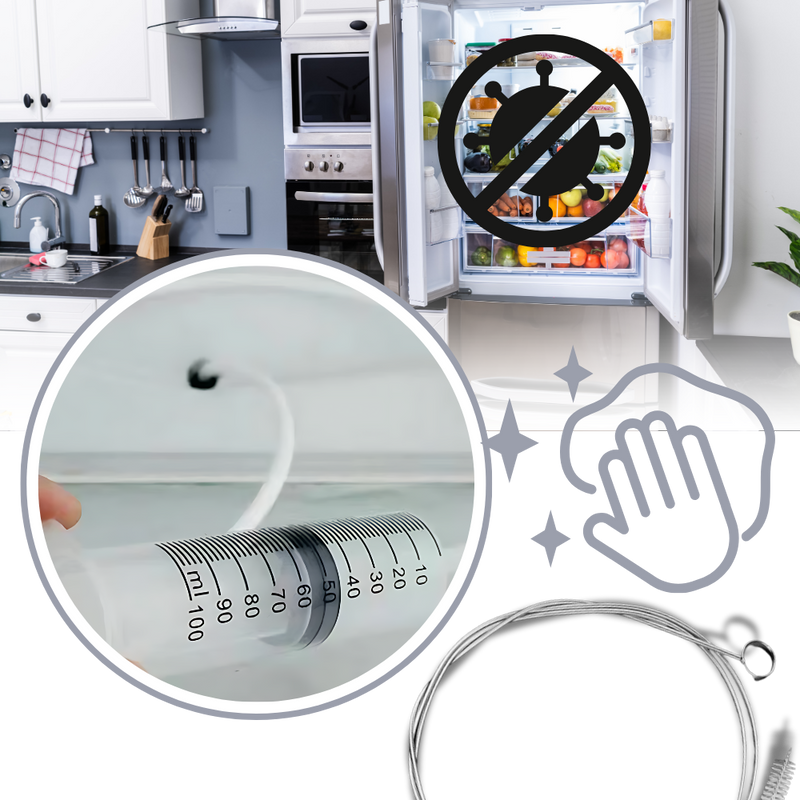 Kit de nettoyage du réfrigérateur pour la réduction des moisissures