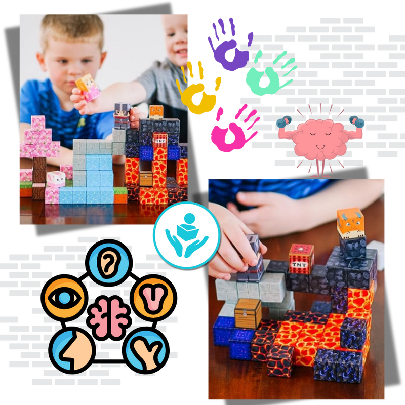 Blocs magnétiques Minecraft